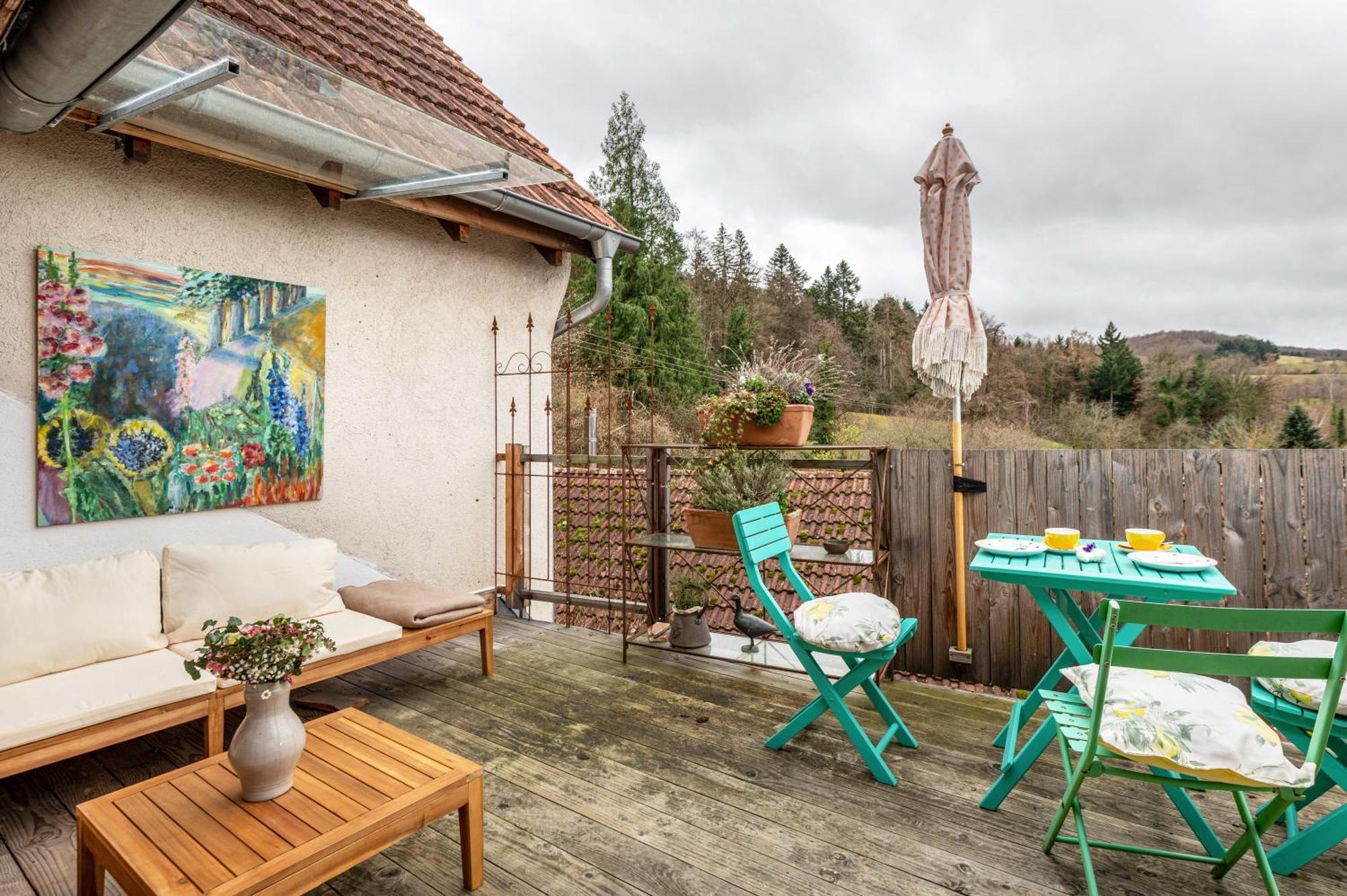 Haus Der Malerin Andrea Gawaz Apartment Мюлхайм Екстериор снимка